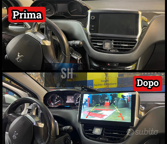 Car tablet specifico per Peugeot 208 - 2008