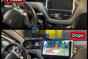 Car tablet specifico per Peugeot 208 - 2008