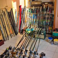 canne mulinelli  e attrezzature da pesca 