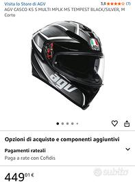 Casco AGV k5 tempest tg M