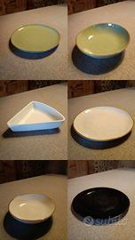 Piatti diversi colori e misure