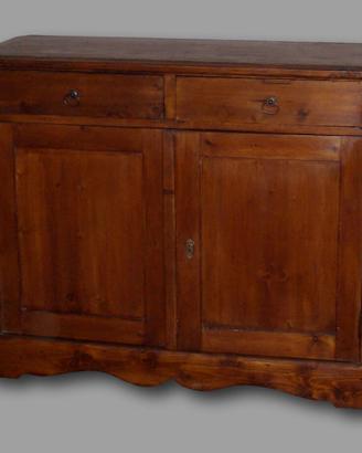 ANTICA CREDENZA '800 IN LEGNO MASSELLO RESTAURATA