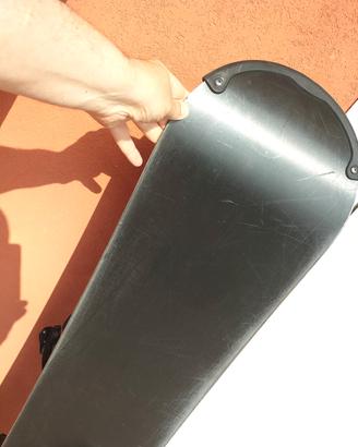 Snowboard e sci