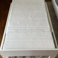 LETTINO ALLUNGABILE IKEA + MATERASSO