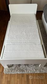 LETTINO ALLUNGABILE IKEA + MATERASSO