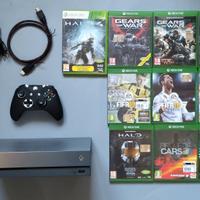 Console Xbox ONE X con 10 giochi - Originali