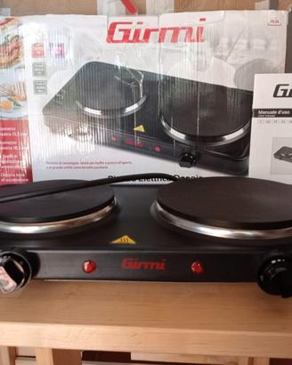 Girmi PE36 Piastra elettrica doppia 2500watt ghisa