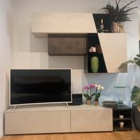 Soggiorno componibile moderno, marca Tomasella