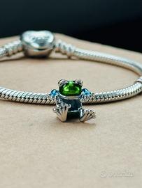 Charm Rana argento compatibile bracciale Pandora