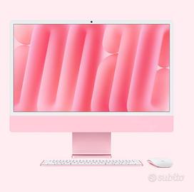 Apple iMac 24 chip M4 16/256 colore rosa