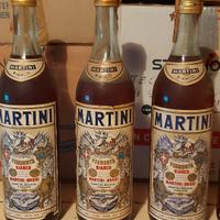 Lotto di n. 3 bottiglie di Martini Bianco anni '70