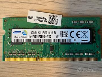 RAM 4GB DDR3 SAMSUNG