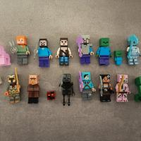 LEGO® Minecraft mini figure personaggi originali