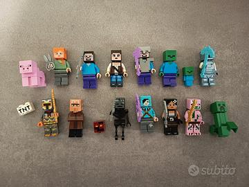 LEGO® Minecraft mini figure personaggi originali