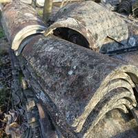 Tegole in cemento granulato Wierer onda marina