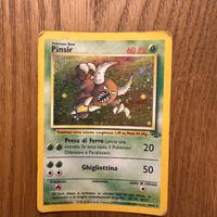 Carte Pokemon Pinsir 9/64 Set Jungle Rare Holo Ita