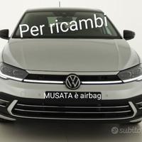 Ricambi volkswagen polo 2018 al 2024 musate airbag