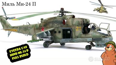 Elicottero Mil Mi 24 Sovietico ( Scala 1/48 )