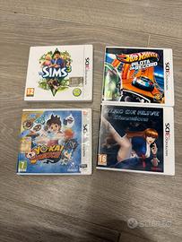 Lotto 4 giochi per nintendo 3ds
