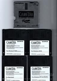 Camedia Olympus floppydisk adapter for smart media