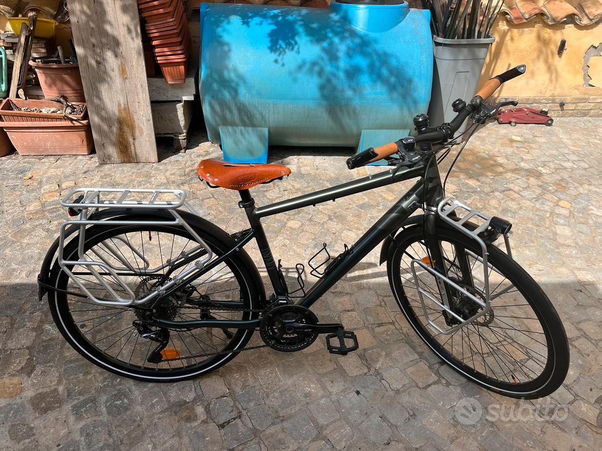 Decathlon Riverside Touring 520 Bici Ibrida Da Viaggio City Bike