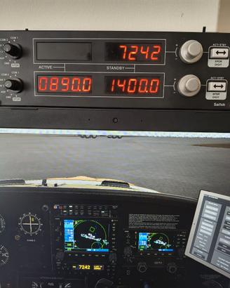 Logitech flight radio panel