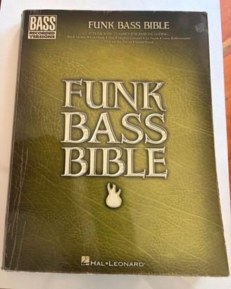 spartito FUNK BASS BIBLE - basso elettrico