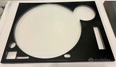 Cover faceplate metallo per Technics