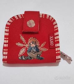 ONYX portamonete rosso vintage anni 90