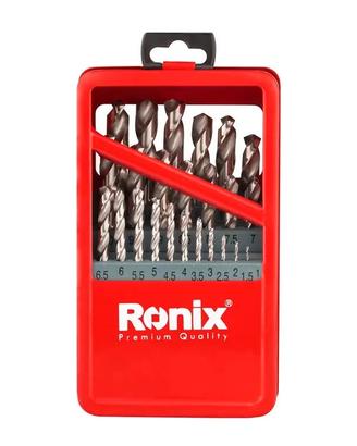 Ronix Set di punte trapano elicoidali HSS 1~13 mm