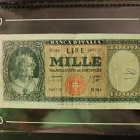 1000 lire ornata di perle