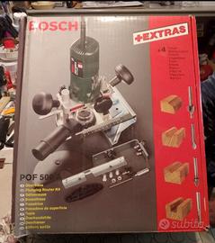 Fresatrice elettrico  BOSCH+EXTRAS