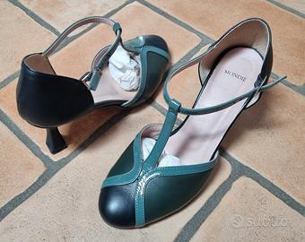 Décolleté Mondiè "Anna" in Vera Pelle - Made in IT