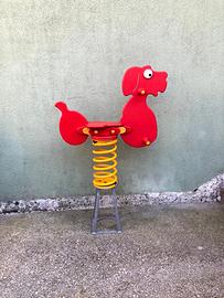 Gioco a molla monoposto da esterno