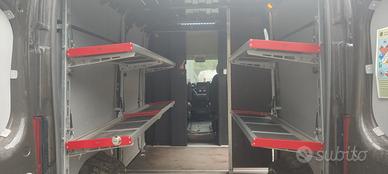 Ripiani alluminio e piantane Express Courier GEMA 