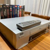 JVC HR-580EU telecomando e 12 grandi film VHS