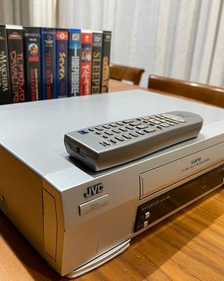 JVC HR-580EU telecomando e 12 grandi film VHS