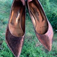 Scarpe Ballerine firmate Charlize bronzo n 38