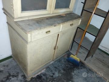 vetrinetta antica da restauro 