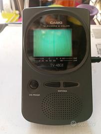 TV a colori Casio vintage 