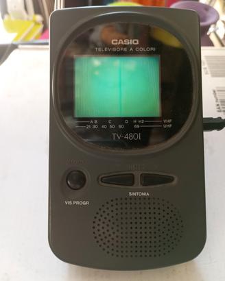 TV a colori Casio vintage 