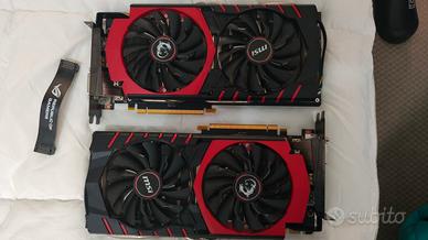 Coppia NVIDIA GeForce GTX 980 GAMING 4G MSI