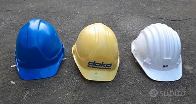 casco sicurezza cantiere