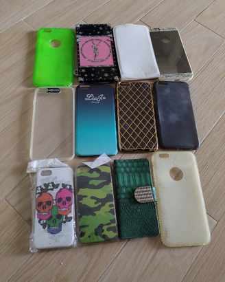 12 COVER CUSTODIA PER APPLE IPHONE 5-5s-6-6s