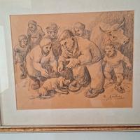 Quadro del noto pittore trentino Carlo Sartori