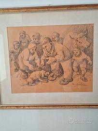 Quadro del noto pittore trentino Carlo Sartori