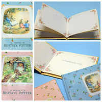 Beatrix Potter vintage cartoleria portafoto