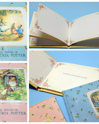 Beatrix Potter vintage cartoleria portafoto
