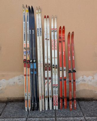 Lotto Sci da Fondo Vintage – Rossignol, Fischer, M