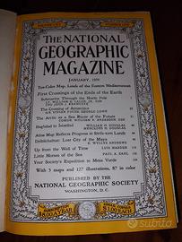National geographic annate 1952 - 1961